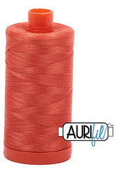 Aurifil Mako 50wt Cotton 1300 m 1422 yd. spool - 1154 Dusty Orange